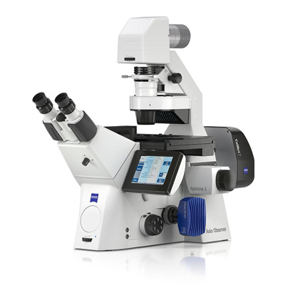 Zeiss Observer Z1, an advanced inverted fluorescence microscope